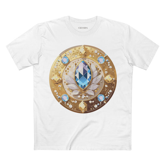 Medallion Shirt, Shirt with Medallion, Tee Shirt with Medal