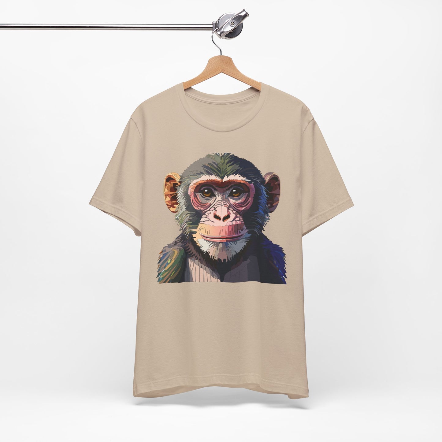 Unisex Animal Shirt, Tee Shirt with Animals, Art Design Tee Shirt, Wild Animals Shirt