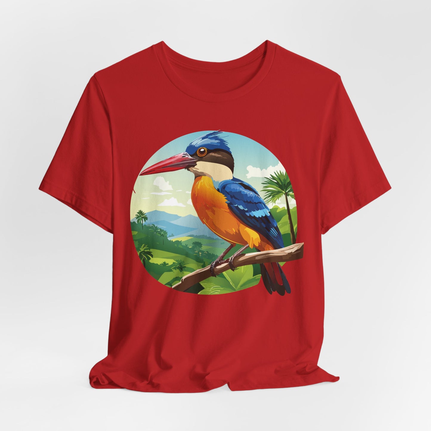 Unisex Animal Shirt, Tee Shirt with Animals, Art Design Tee Shirt, Wild Animals Shirt