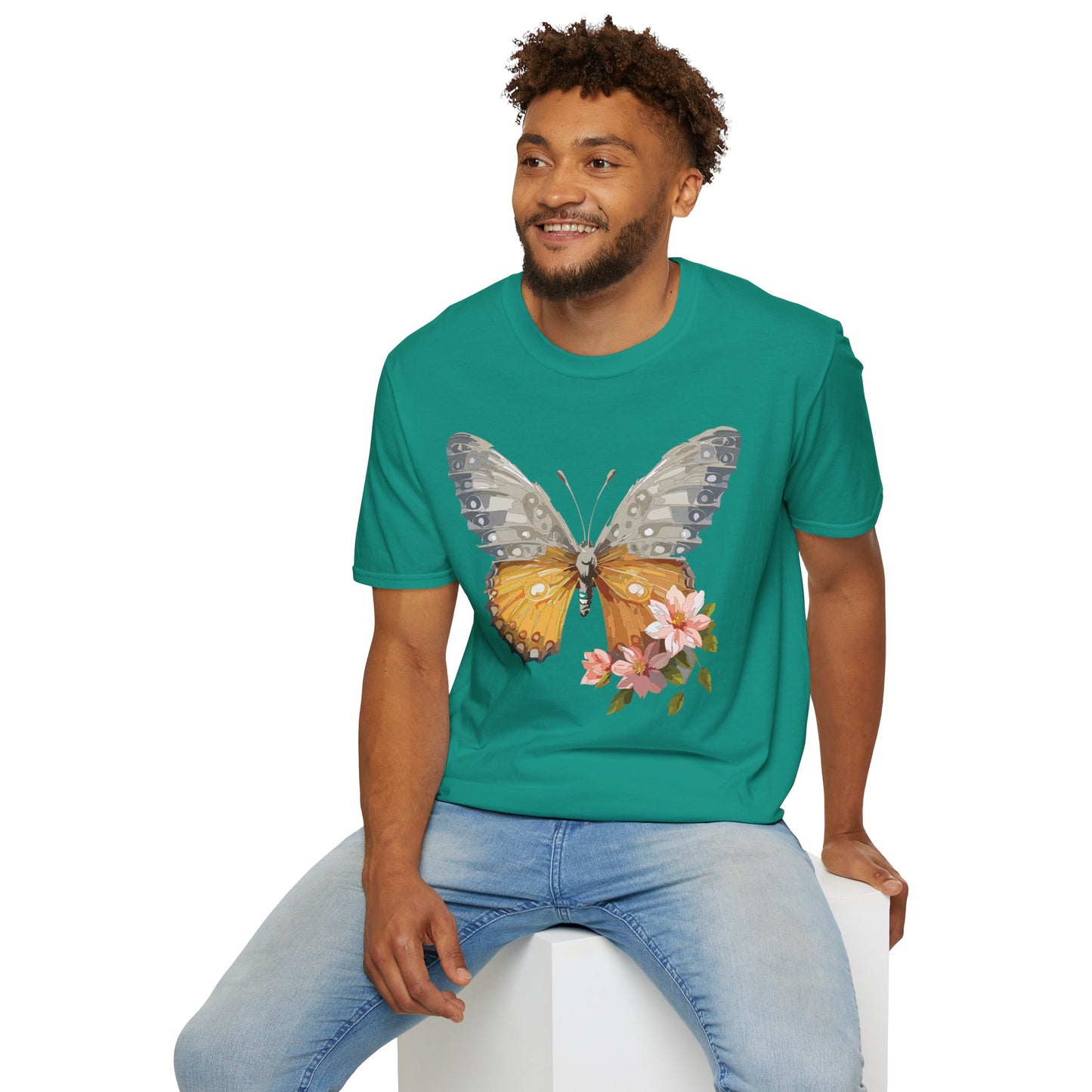Butterfly Shirt, T Shirt with Butterfly, Monarch Shirt