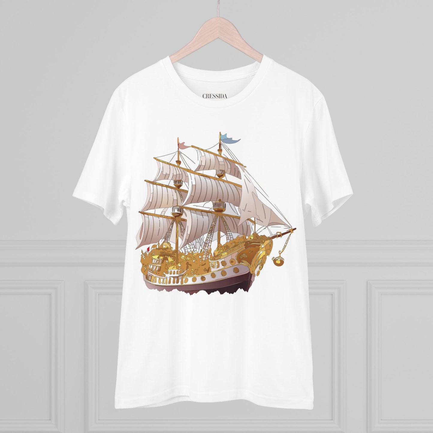 Organic T-shirt with Ship