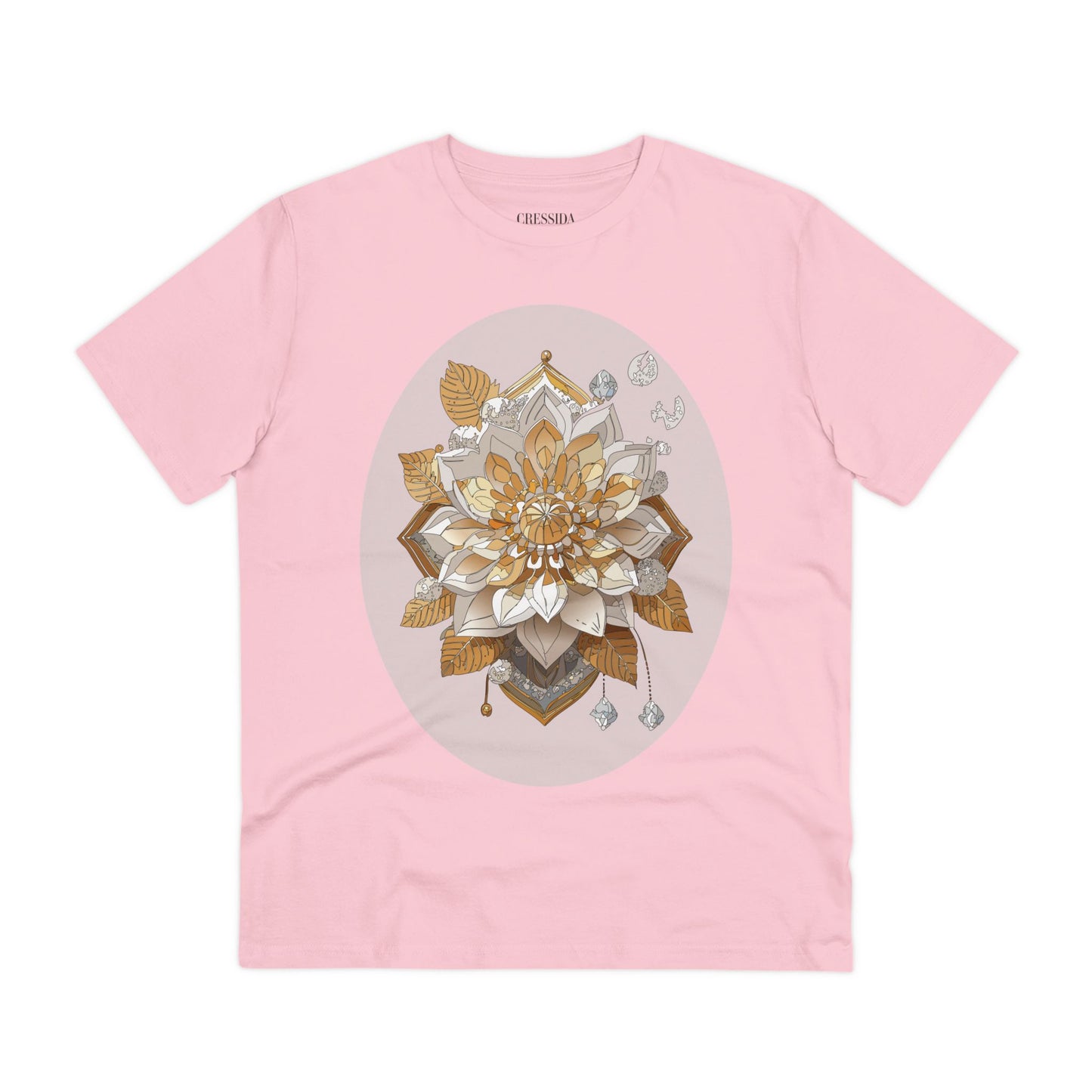 Organic T-shirt with Flower