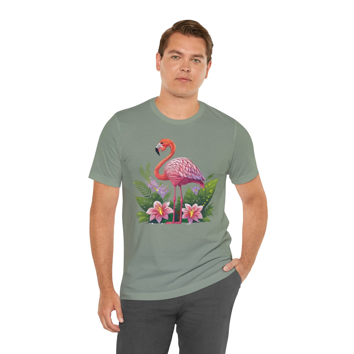 Unisex Animal Shirt, Tee Shirt with Animals, Art Design Tee Shirt, Wild Animals Shirt