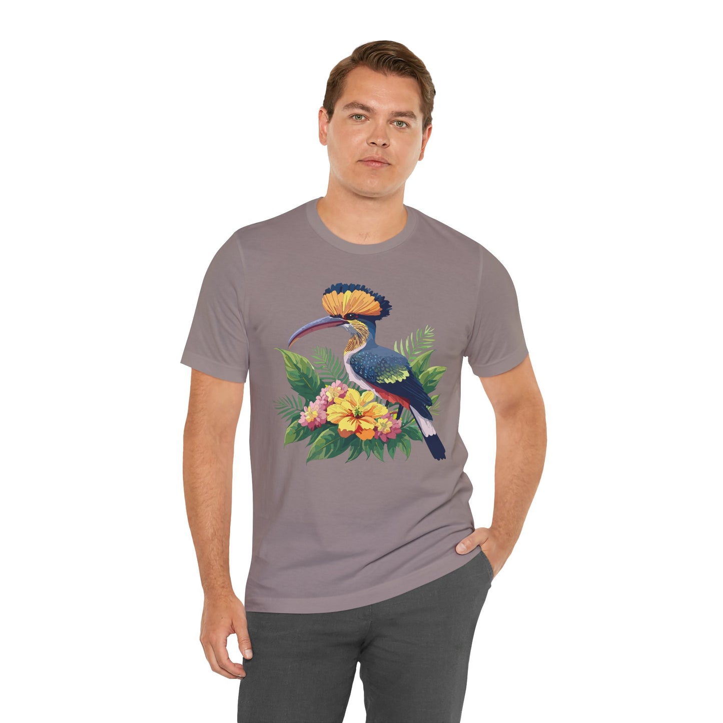Unisex Animal Shirt, Tee Shirt with Animals, Art Design Tee Shirt, Wild Animals Shirt