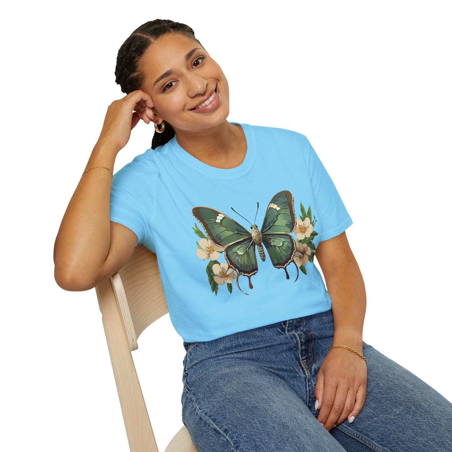 Butterfly Shirt, T Shirt with Butterfly, Monarch Shirt