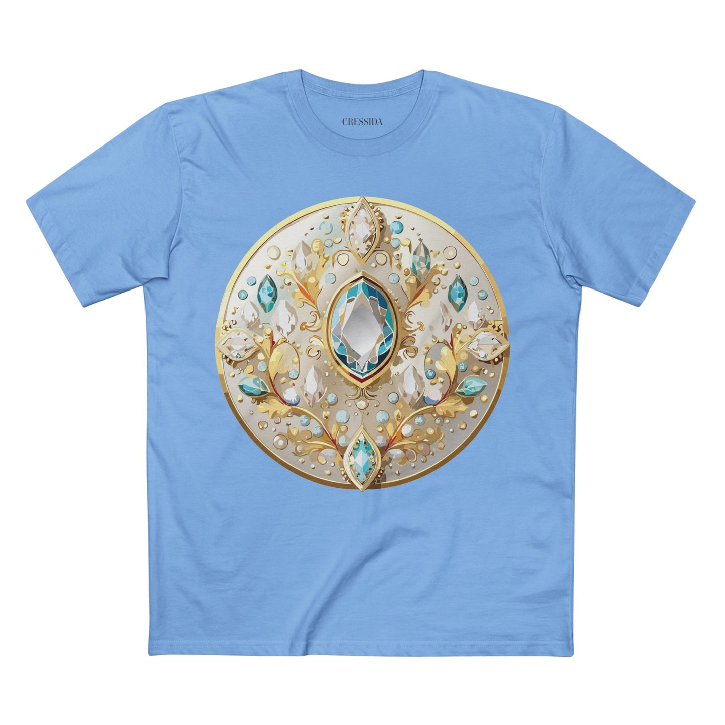 Medallion Shirt, Shirt with Medallion, Tee Shirt with Medal