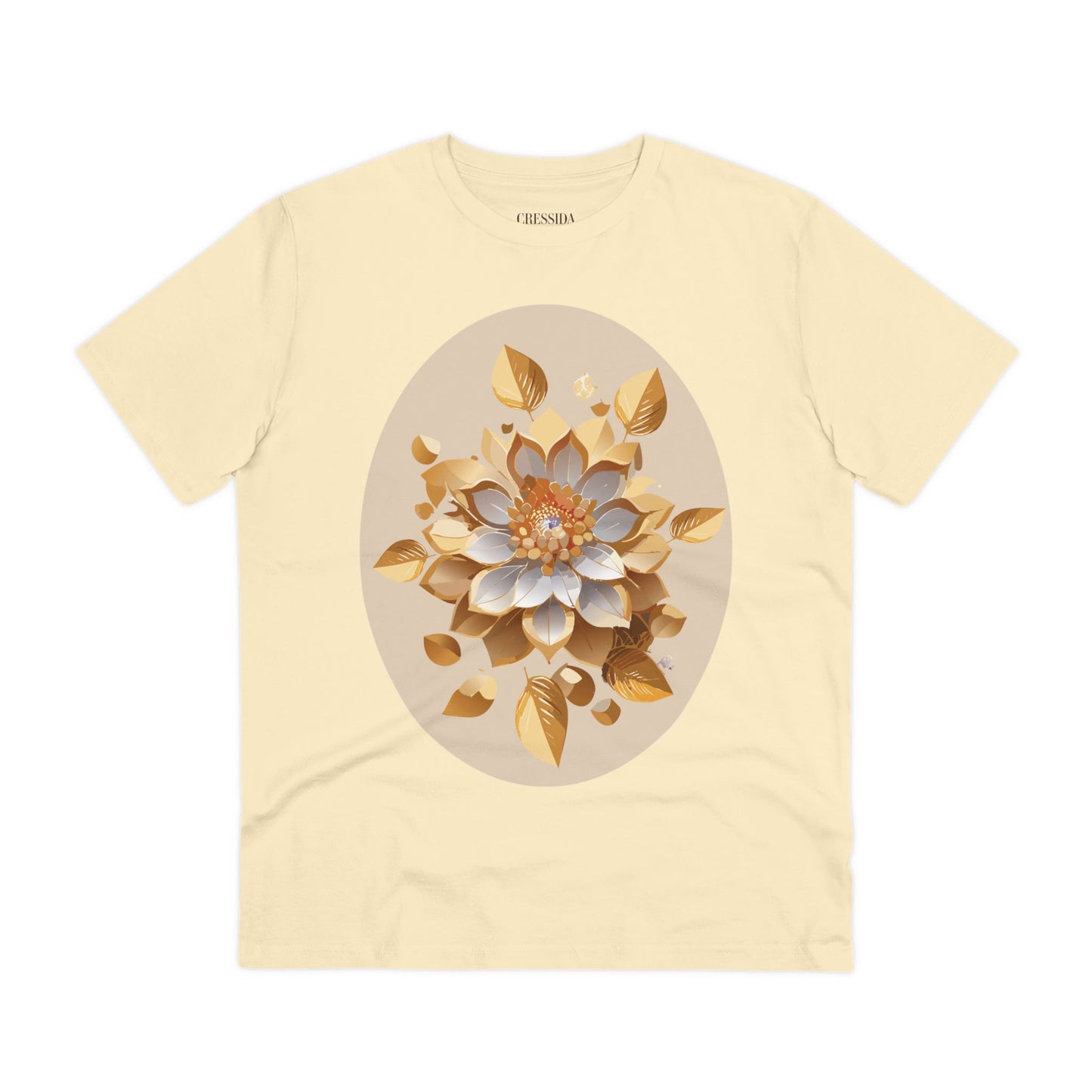 Organic T-shirt with Flower