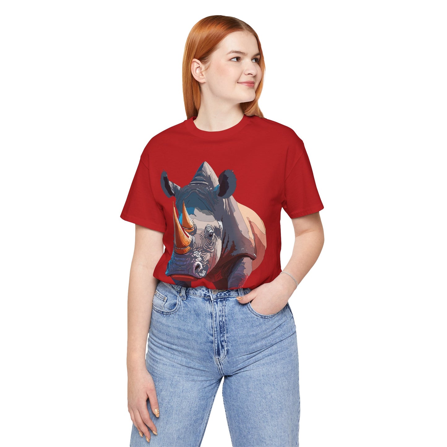 Unisex Animal Shirt, Tee Shirt with Animals, Art Design Tee Shirt, Wild Animals Shirt