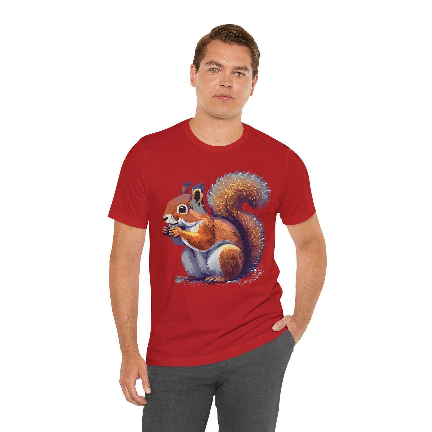 Unisex Animal Shirt, Tee Shirt with Animals, Art Design Tee Shirt, Wild Animals Shirt