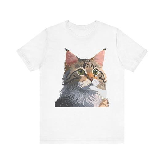 Unisex Animal Shirt, Tee Shirt with Animals, Art Design Tee Shirt, Wild Animals Shirt