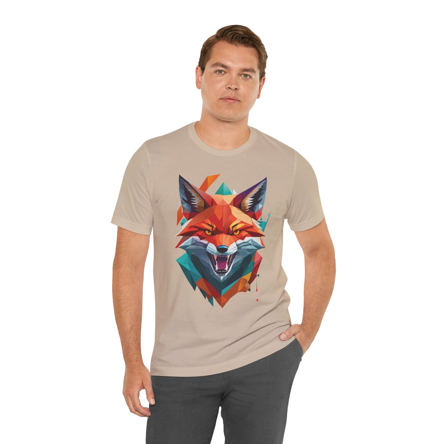Unisex Animal Shirt, Tee Shirt with Animals, Art Design Tee Shirt, Wild Animals Shirt