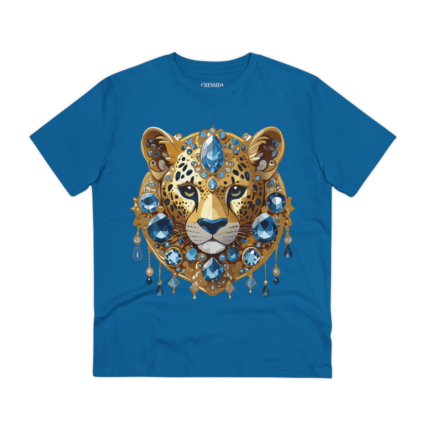 Organic T-shirt with Animals - Cheetah