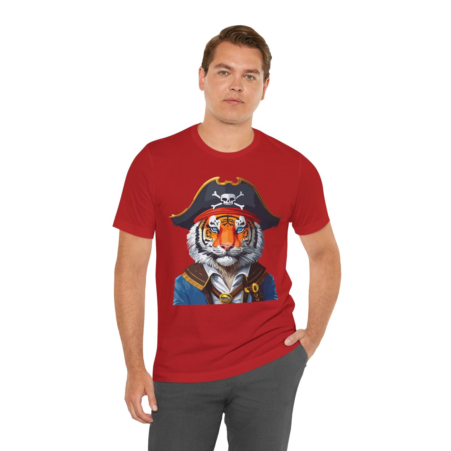 Unisex Animal Shirt, Tee Shirt with Animals, Art Design Tee Shirt, Wild Animals Shirt