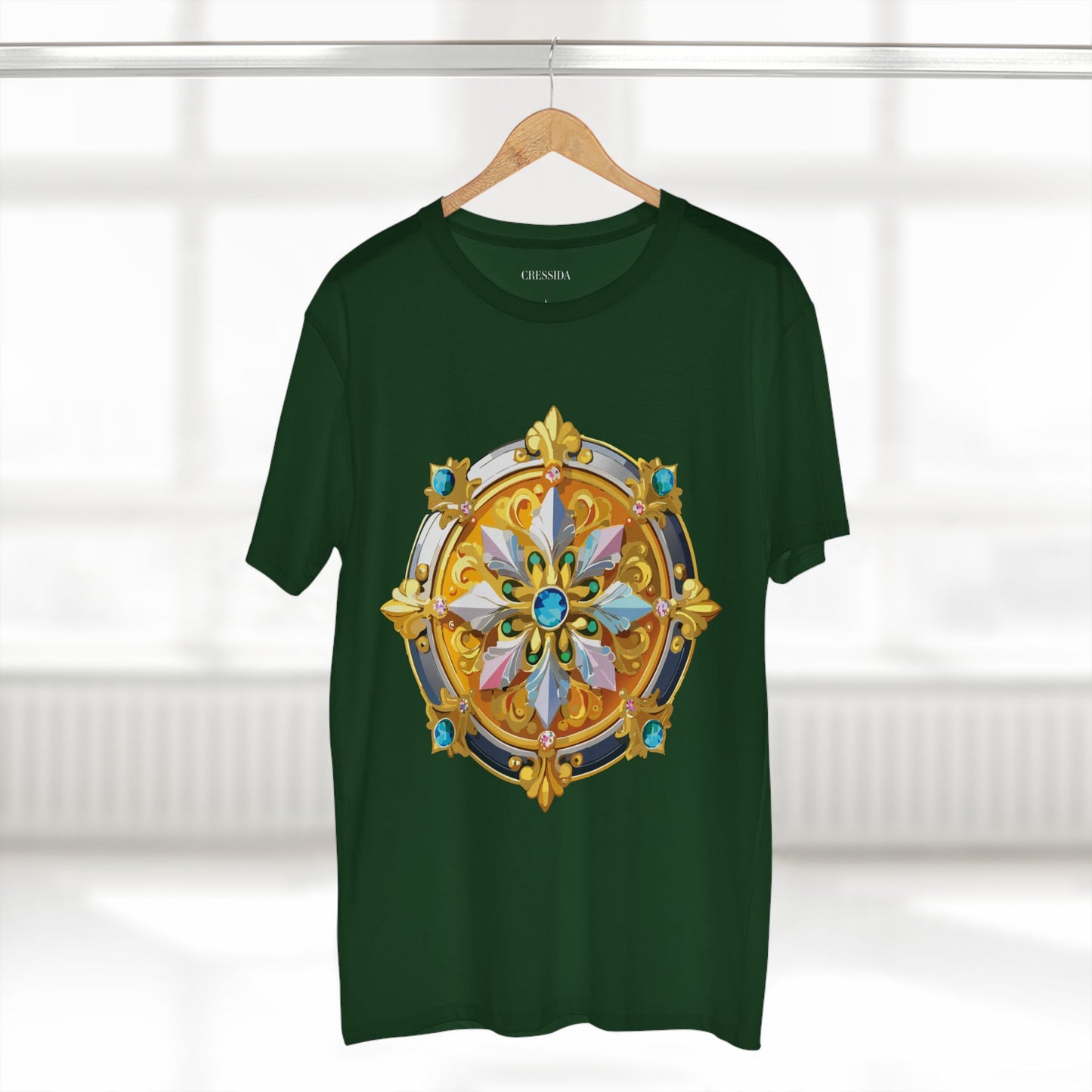 Medallion Shirt, Shirt with Medallion, Tee Shirt with Medal