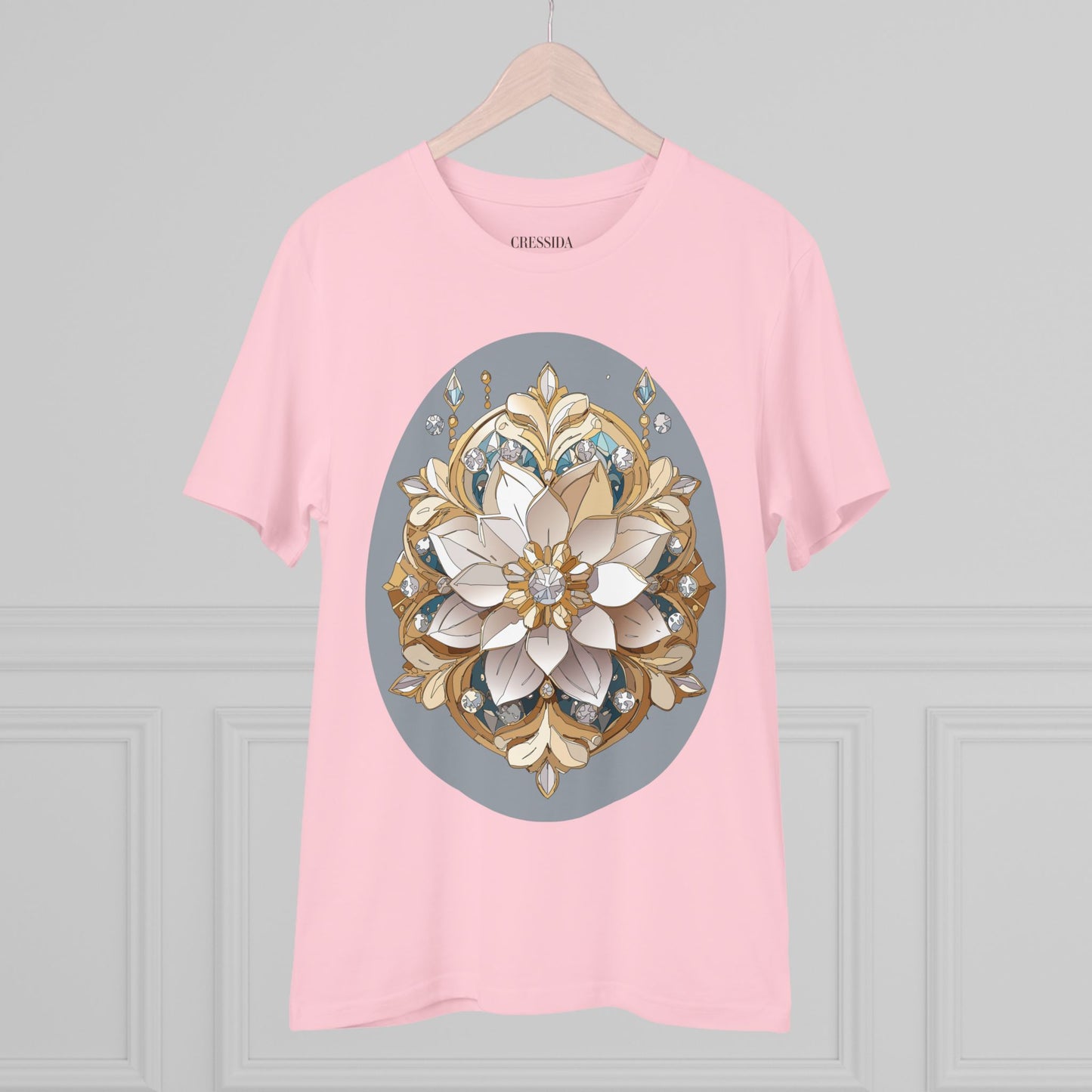 Organic T-shirt with Flower