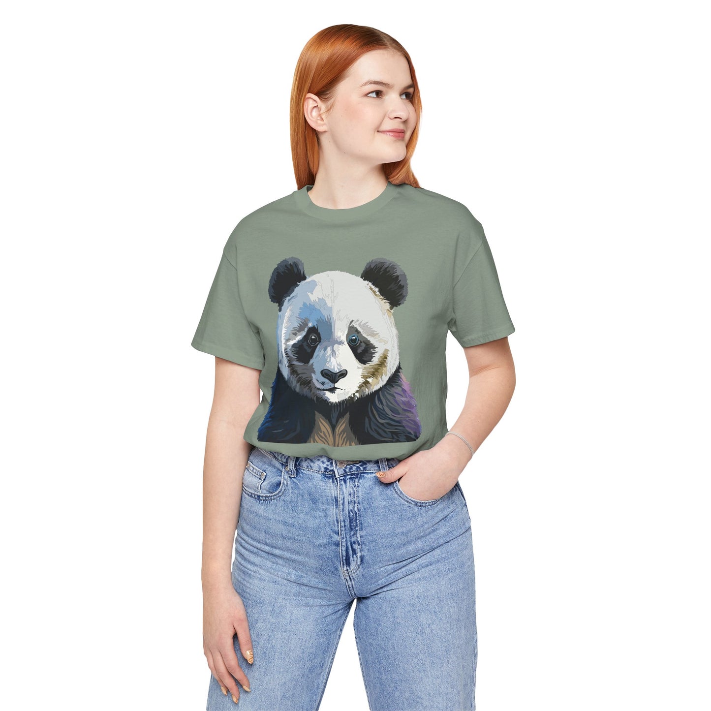 Unisex Animal Shirt, Tee Shirt with Animals, Art Design Tee Shirt, Wild Animals Shirt