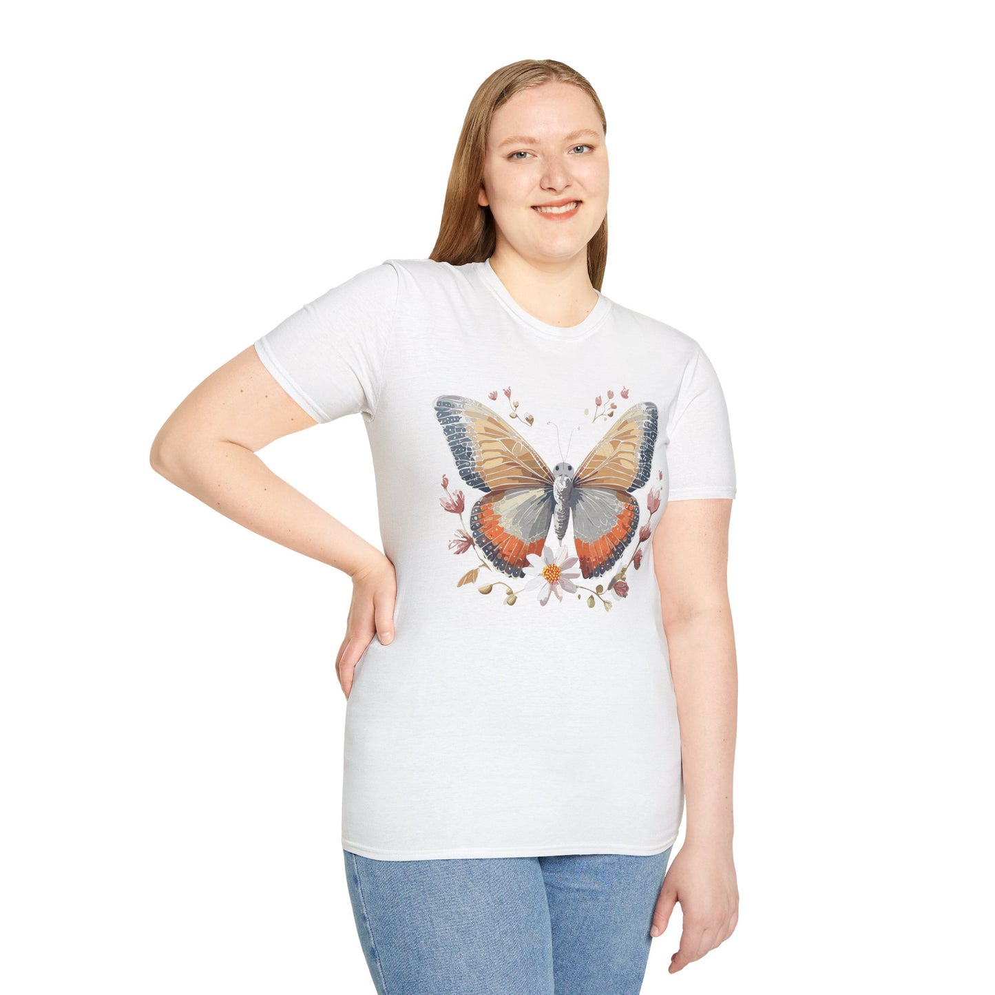 Butterfly Shirt, T Shirt with Butterfly, Monarch Shirt