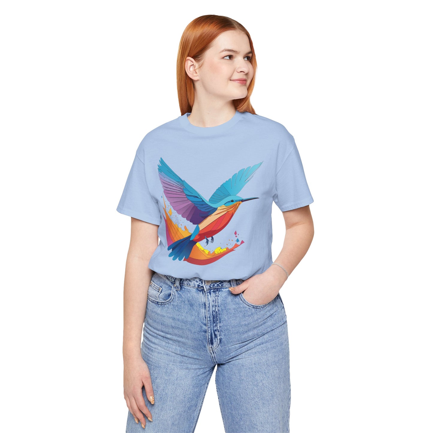 Unisex Animal Shirt, Tee Shirt with Animals, Art Design Tee Shirt, Wild Animals Shirt