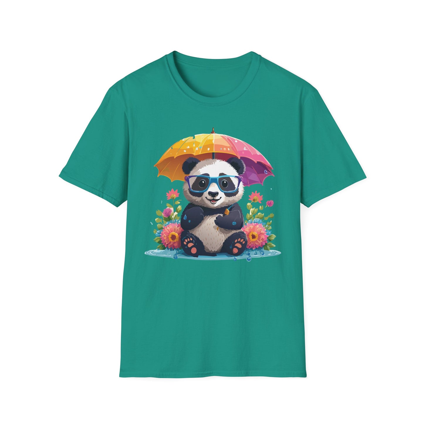 Panda Shirt, T Shirt with Panda, Animal Shirt, Tee Shirt with Animals