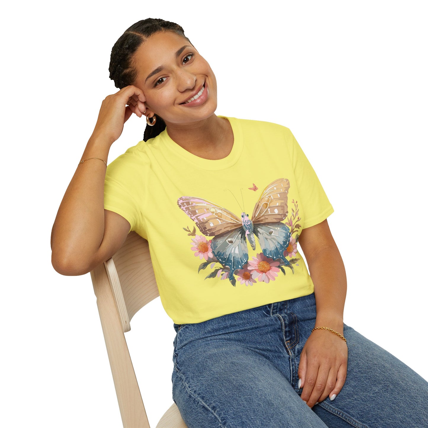 Butterfly Shirt, T Shirt with Butterfly, Monarch Shirt