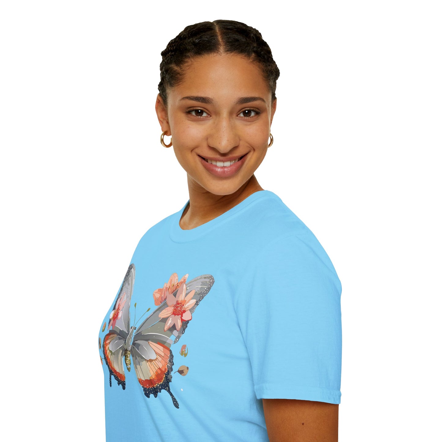 Butterfly Shirt, T Shirt with Butterfly, Monarch Shirt