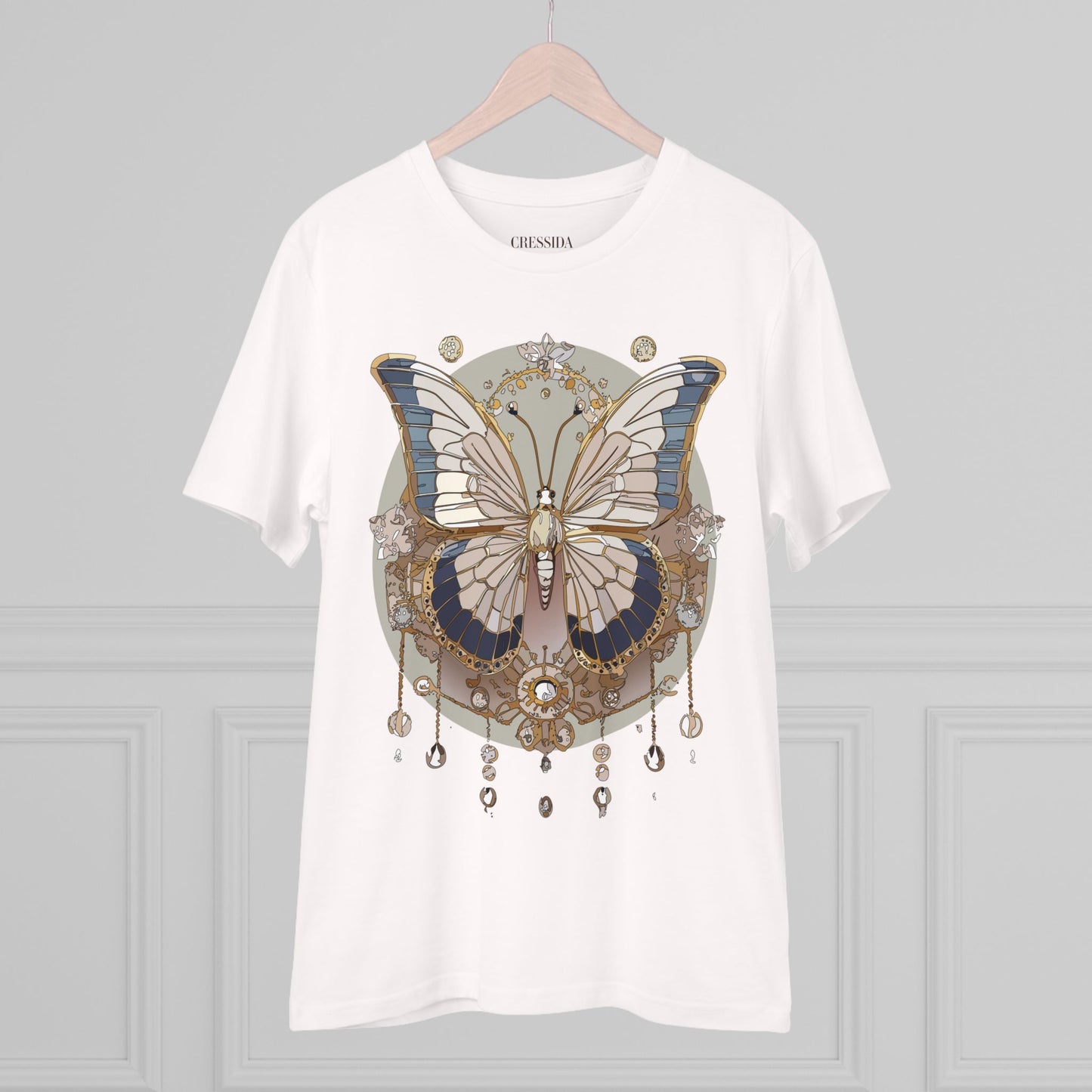 Bio-T-Shirt mit Schmetterling