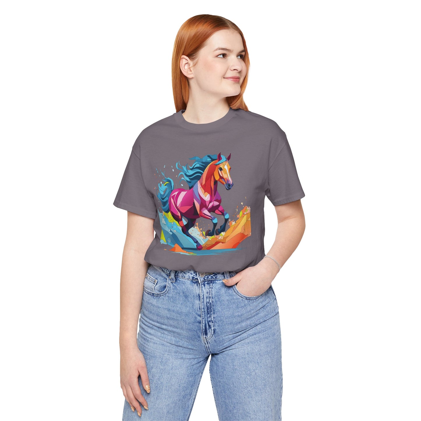 Unisex Animal Shirt, Tee Shirt with Animals, Art Design Tee Shirt, Wild Animals Shirt