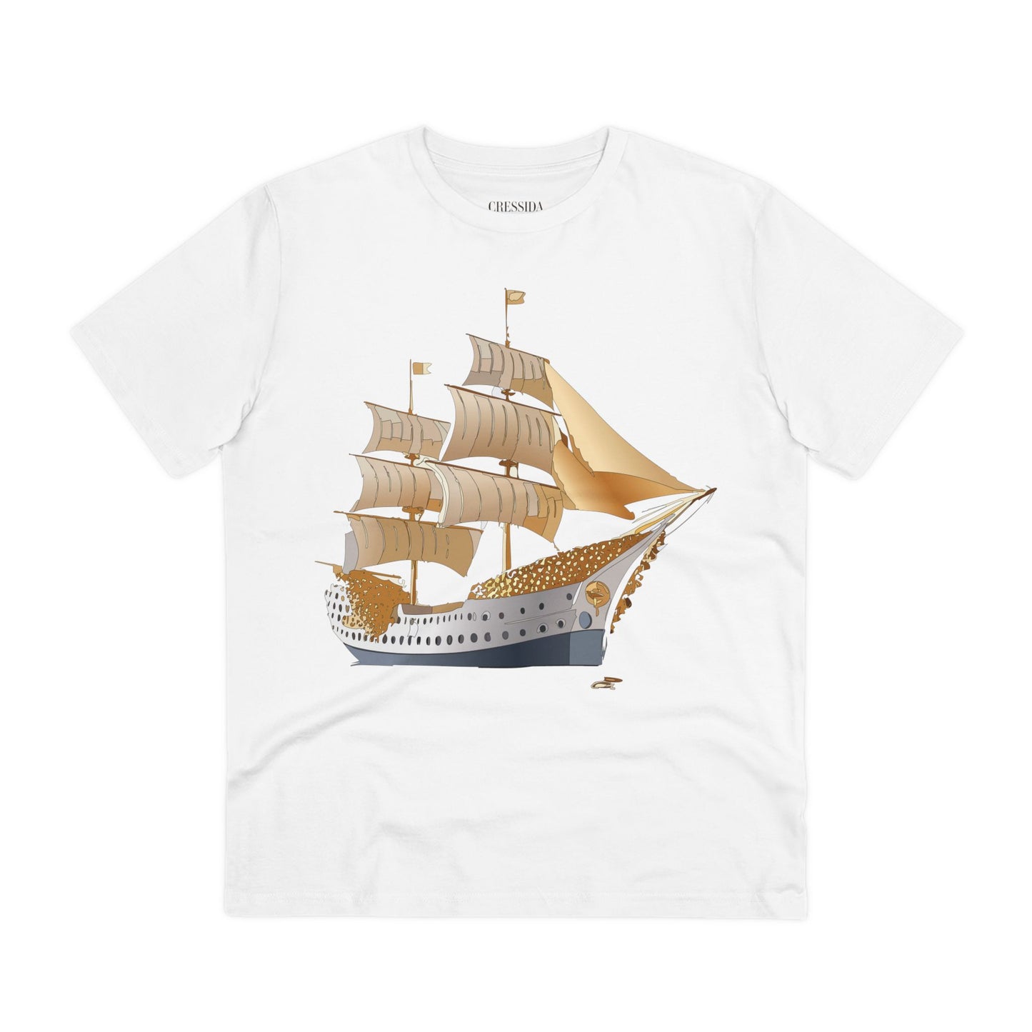 Organic T-shirt with Ship