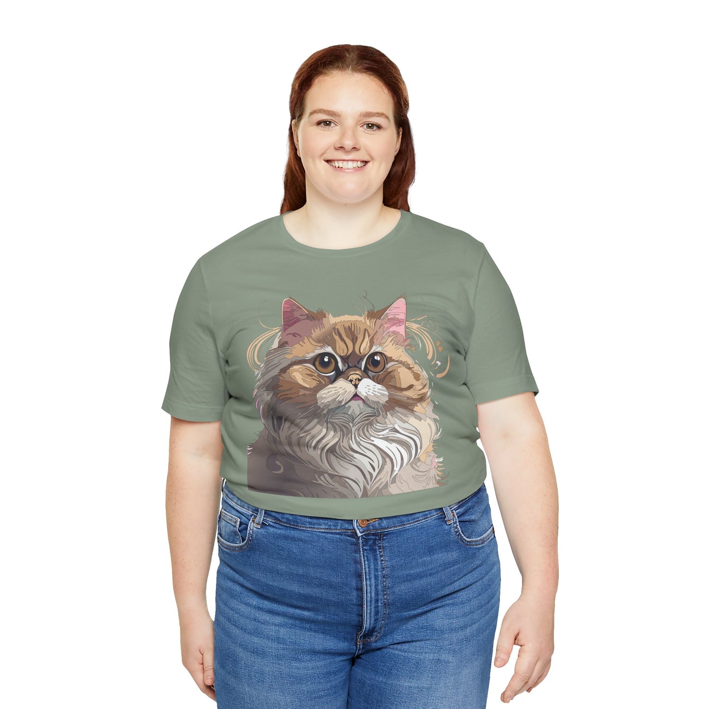 Unisex Animal Shirt, Tee Shirt with Animals, Art Design Tee Shirt, Wild Animals Shirt