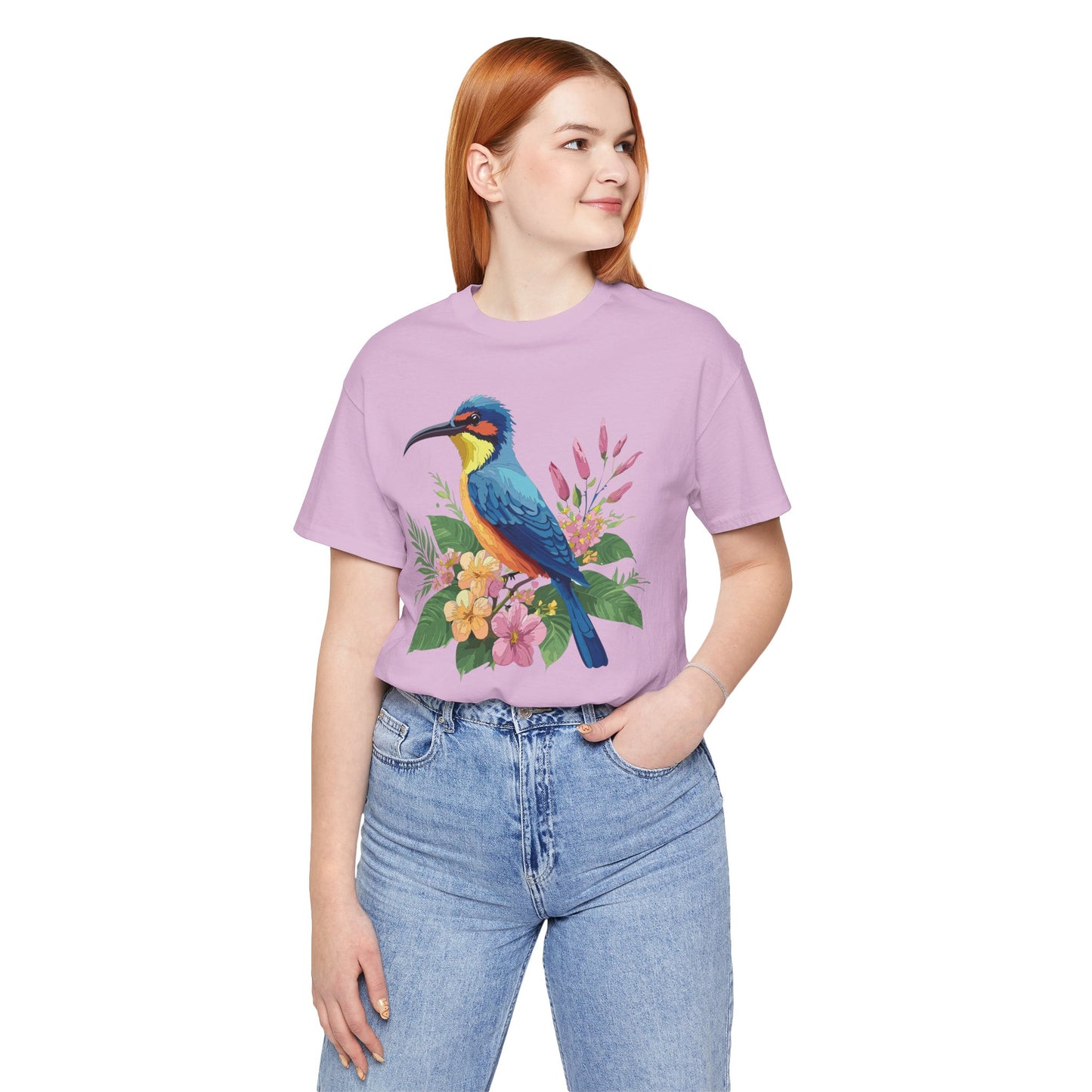 Unisex Animal Shirt, Tee Shirt with Animals, Art Design Tee Shirt, Wild Animals Shirt