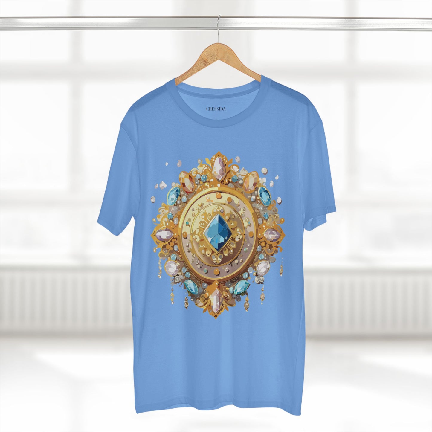 Medallion Shirt, Shirt with Medallion, Tee Shirt with Medal