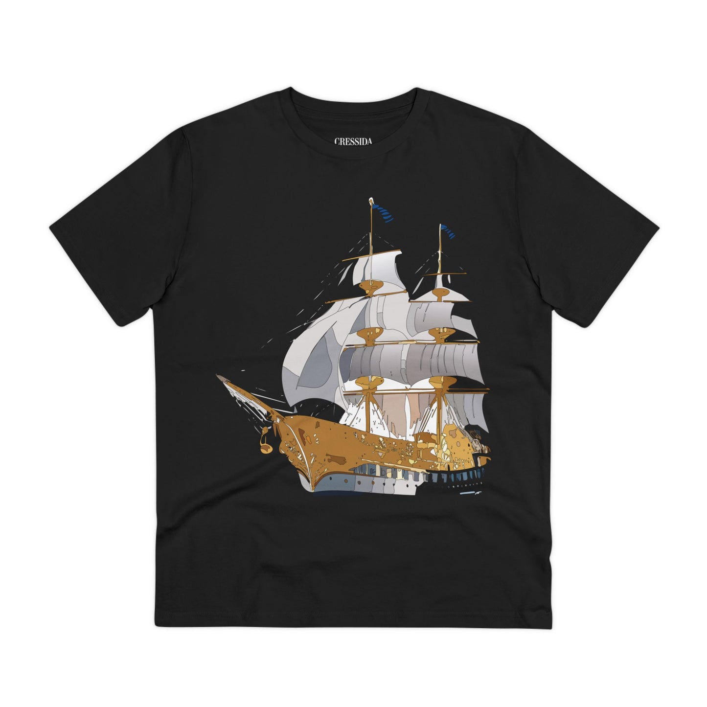 Organic T-shirt with Ship