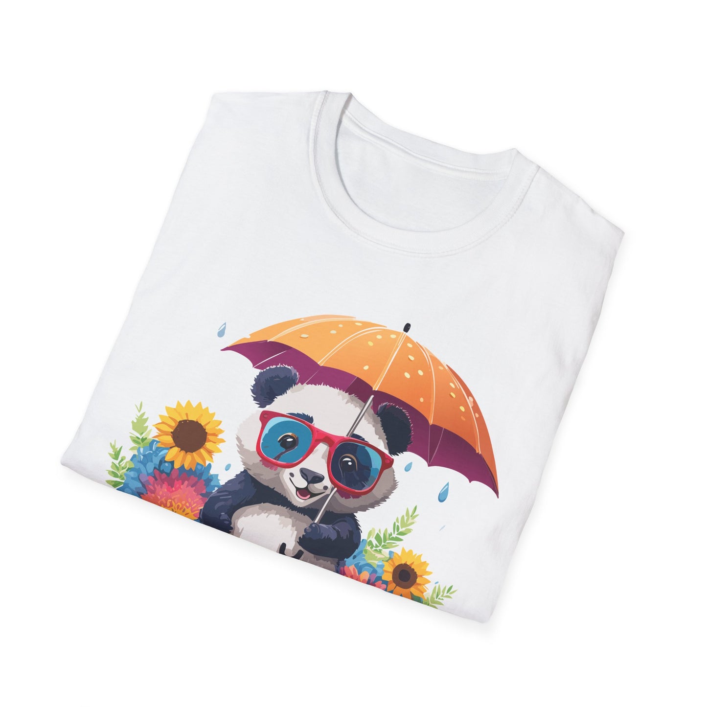 Panda Shirt, T Shirt with Panda, Animal Shirt, Tee Shirt with Animals