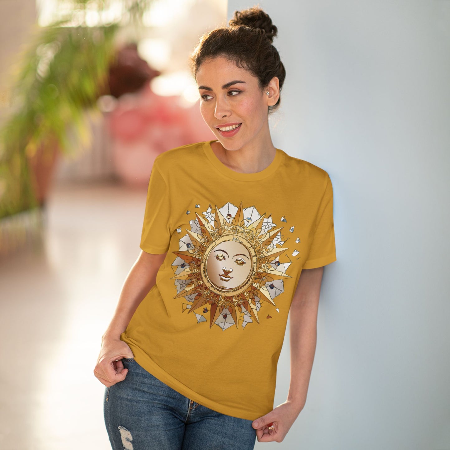 Organic T-shirt with Sun