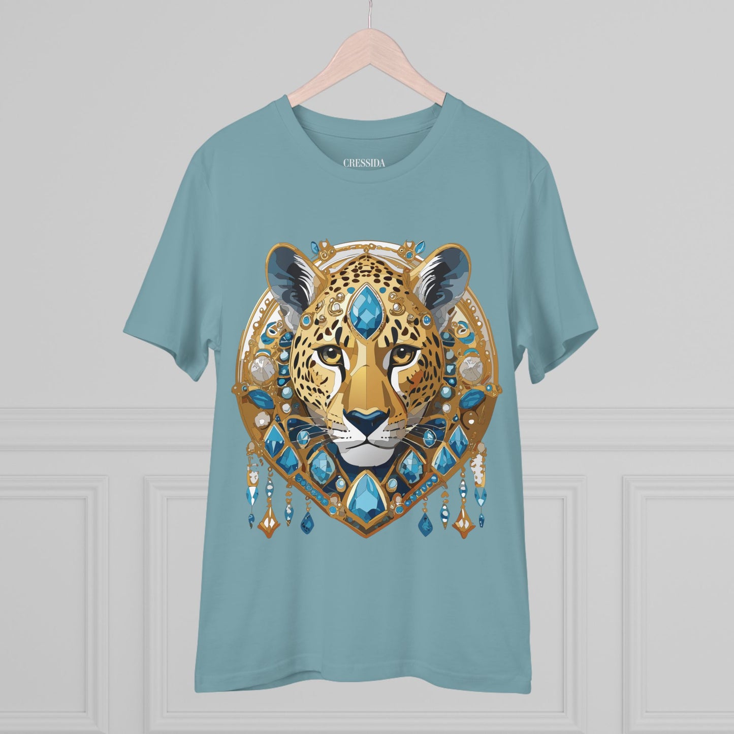 Organic T-shirt with Animals - Cheetah