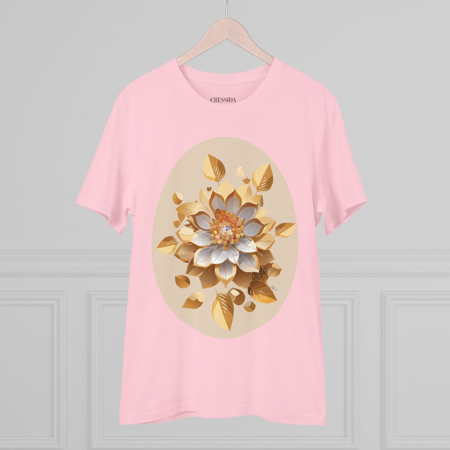 Organic T-shirt with Flower