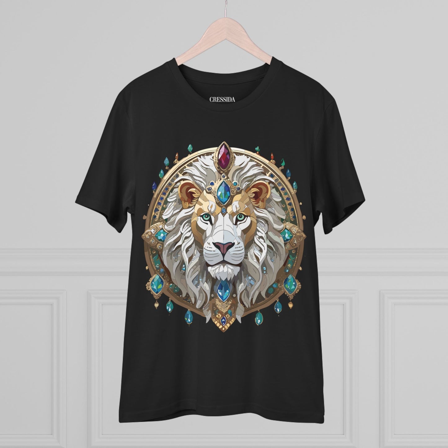 Organic T-shirt with Animals - Lion