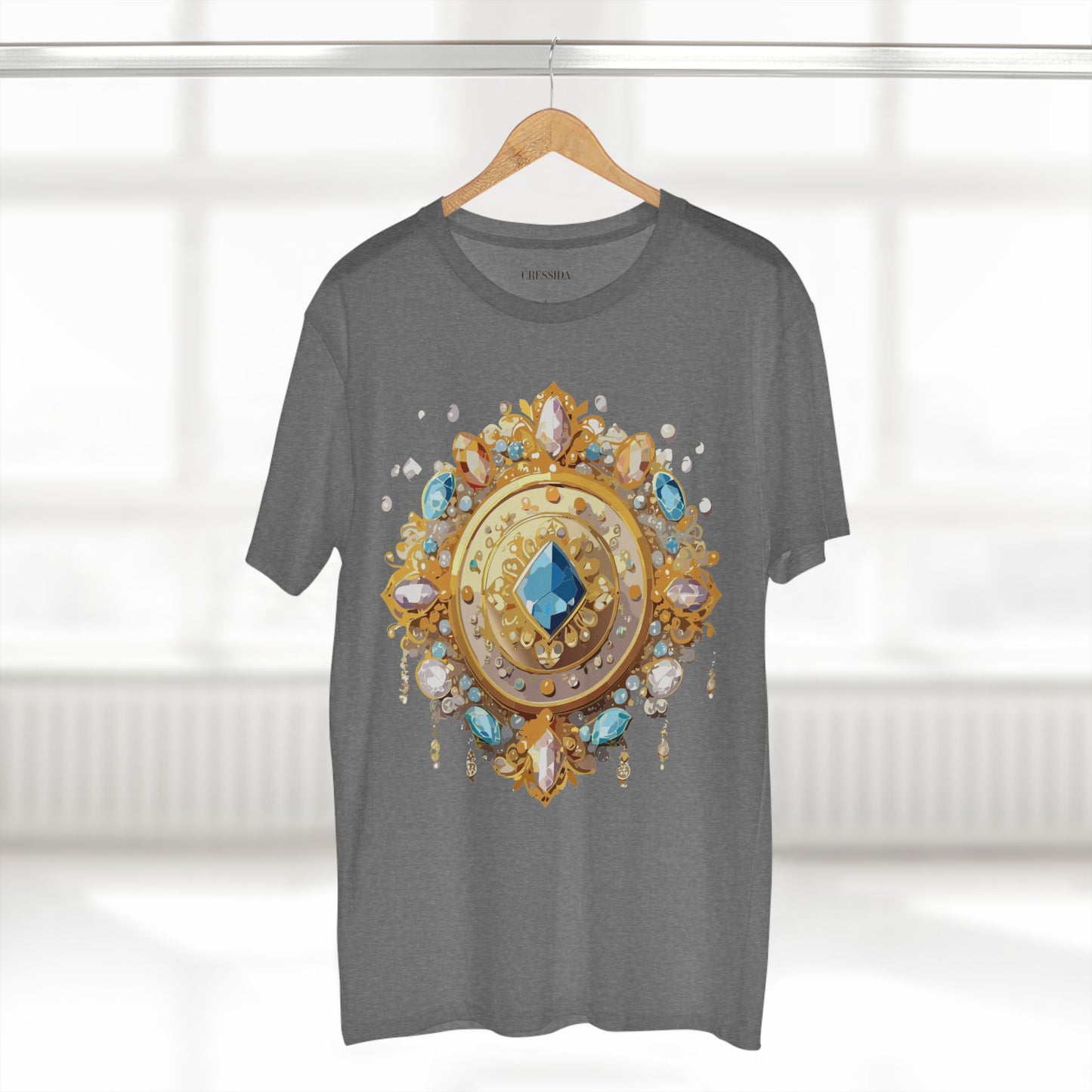 Medallion Shirt, Shirt with Medallion, Tee Shirt with Medal