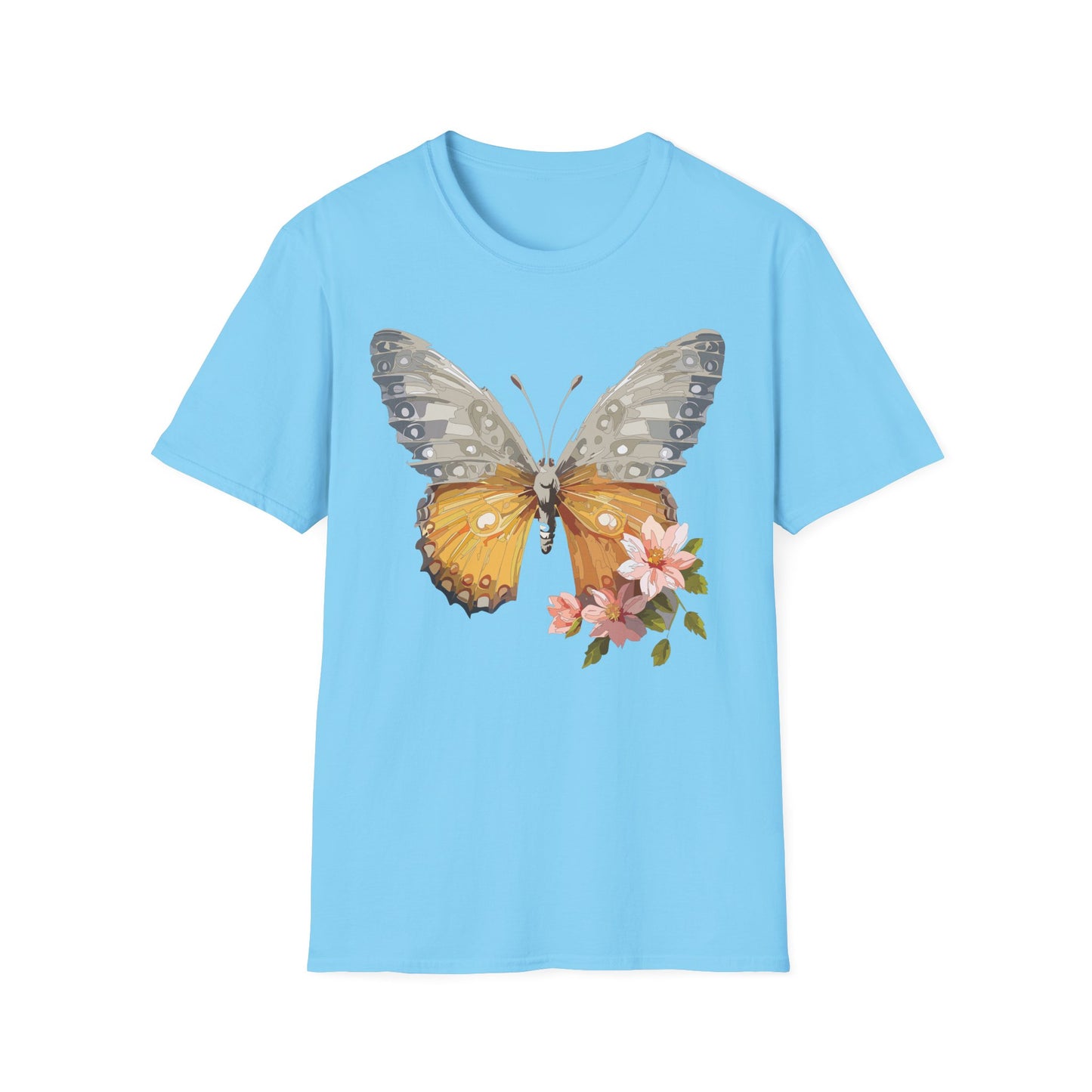 Butterfly Shirt, T Shirt with Butterfly, Monarch Shirt