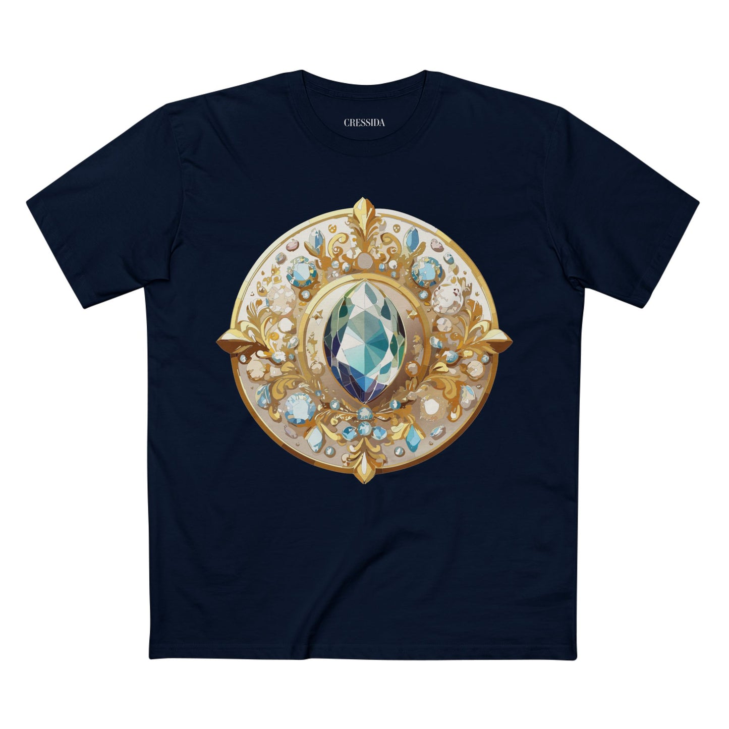 Medallion Shirt, Shirt with Medallion, Tee Shirt with Medal