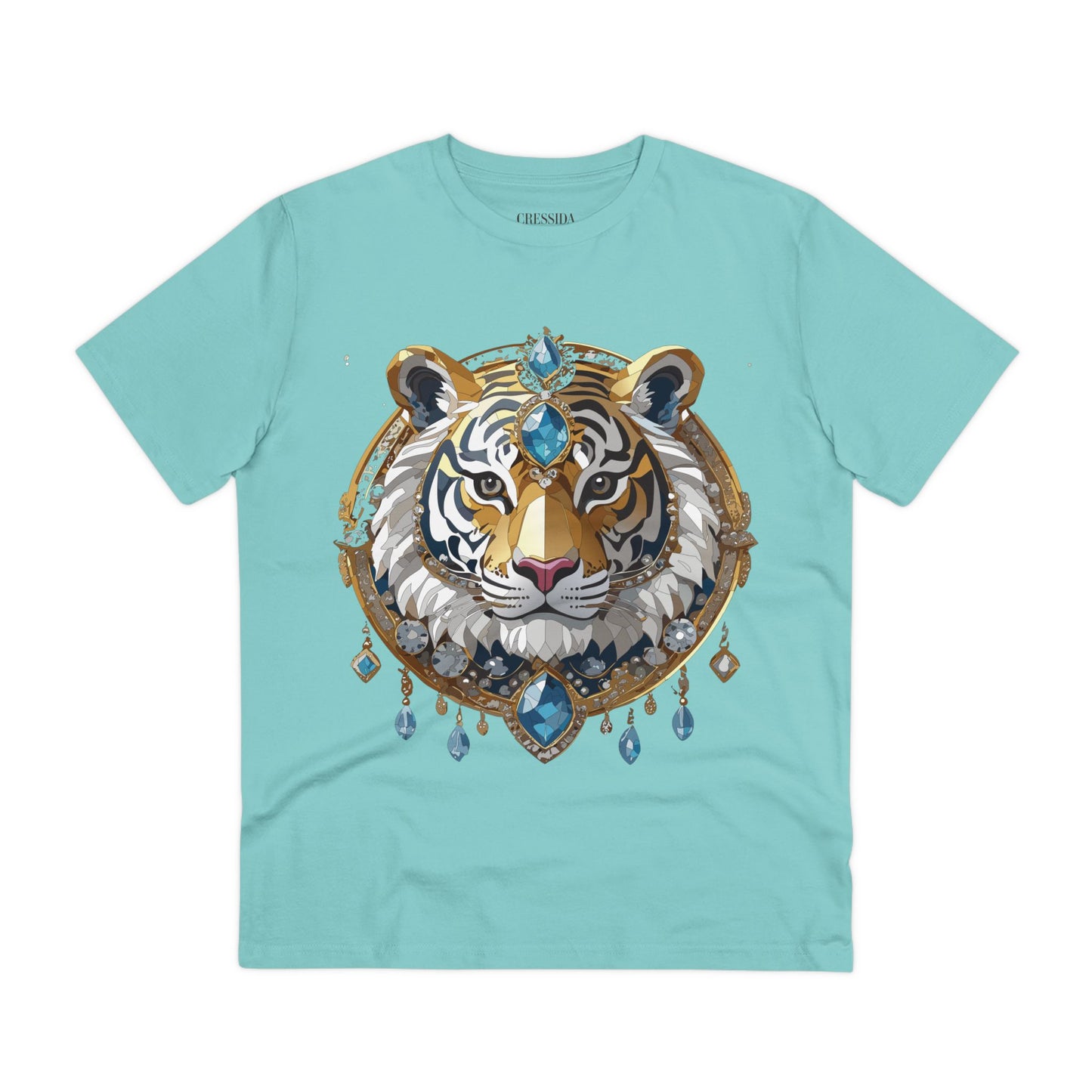 Organic T-shirt with Animals - Tiger