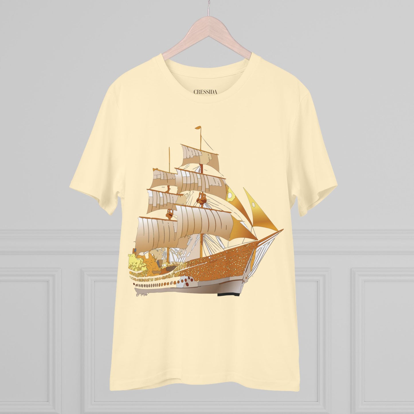 Organic T-shirt with Ship