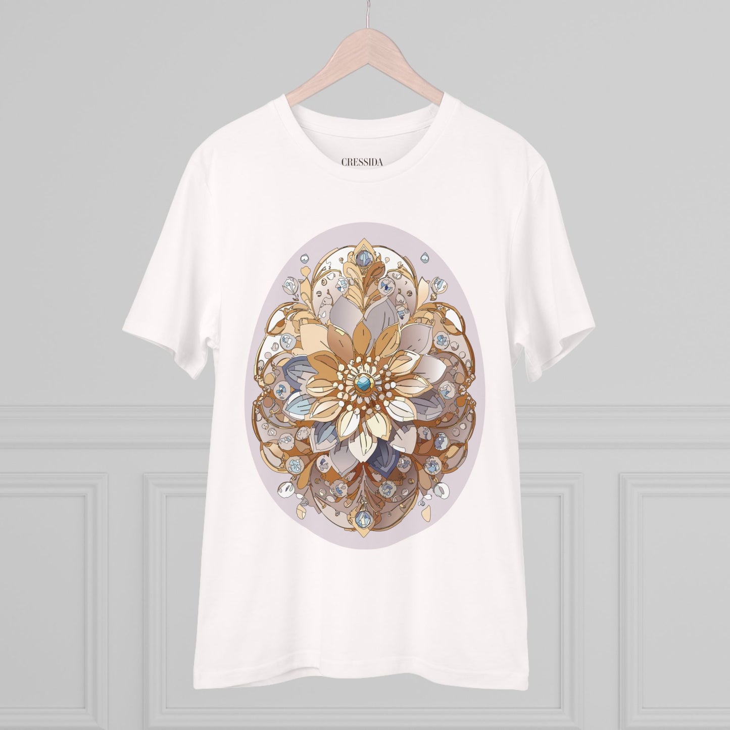 Organic T-shirt with Flower