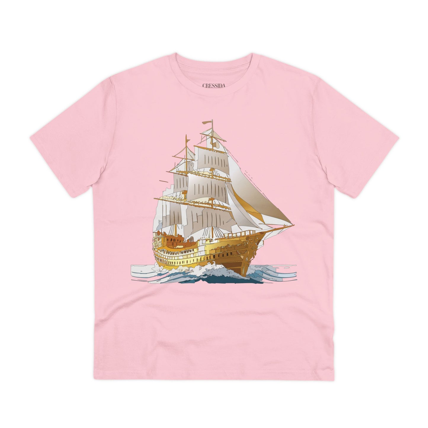 Organic T-shirt with Ship