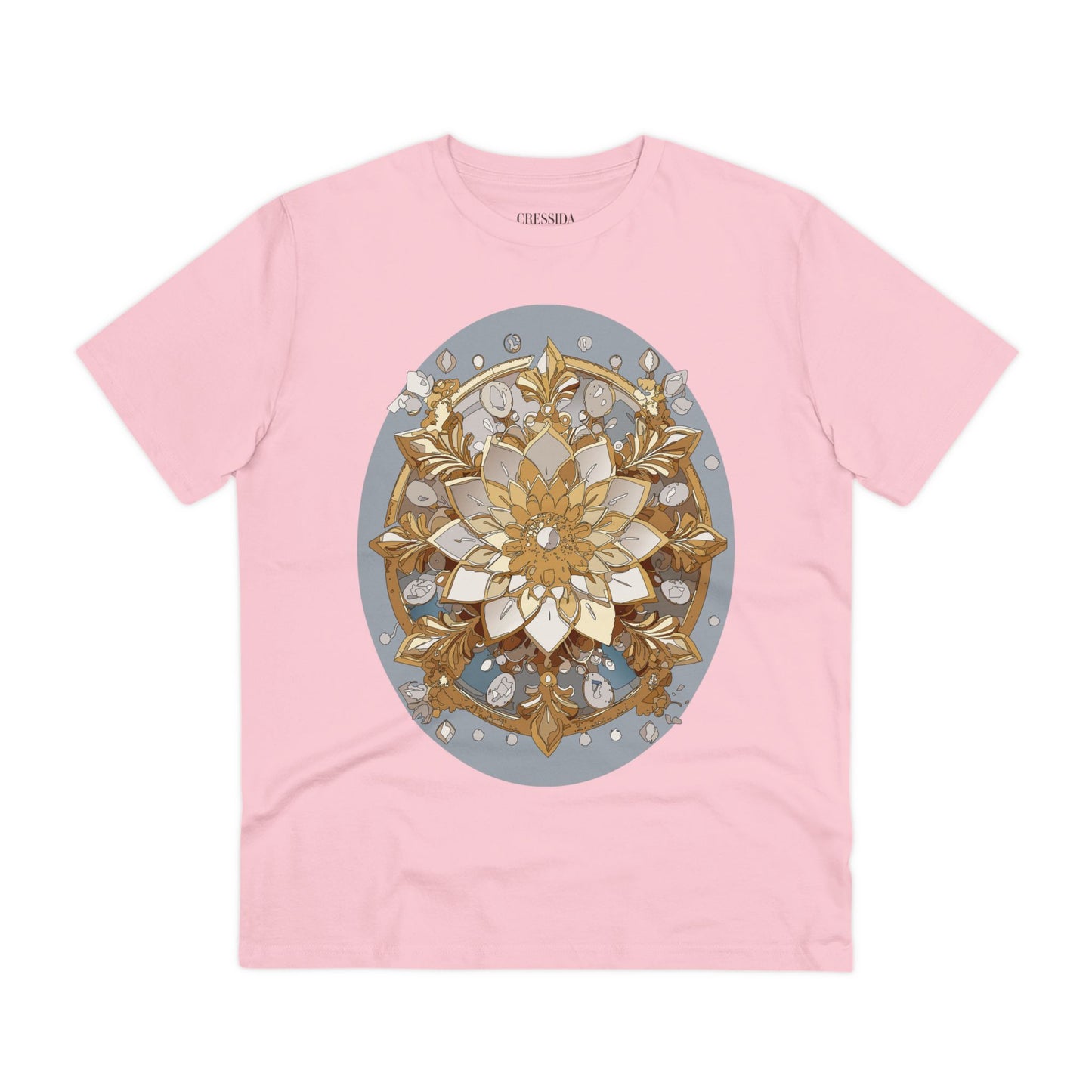 Organic T-shirt with Flower