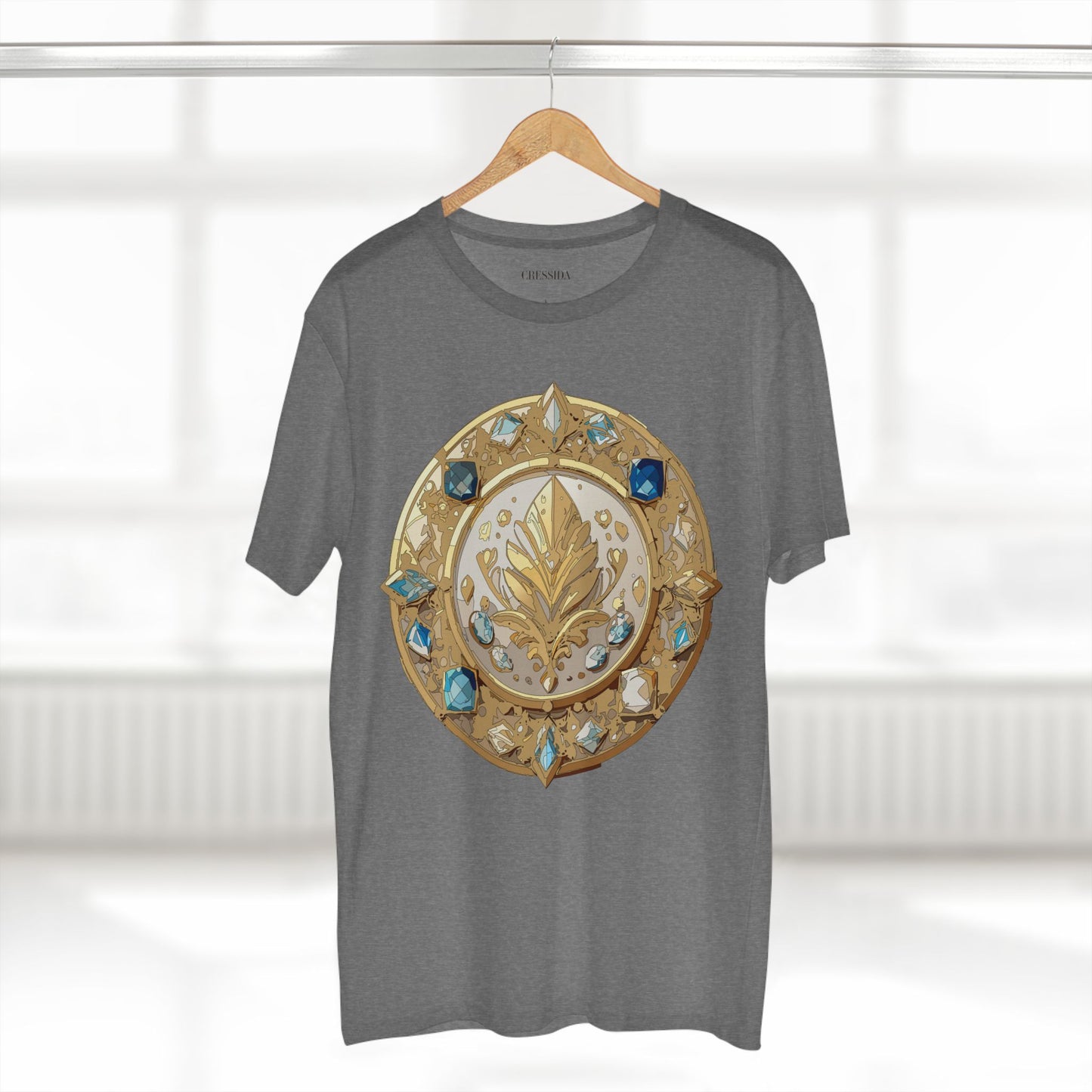 Medallion Shirt, Shirt with Medallion, Tee Shirt with Medal