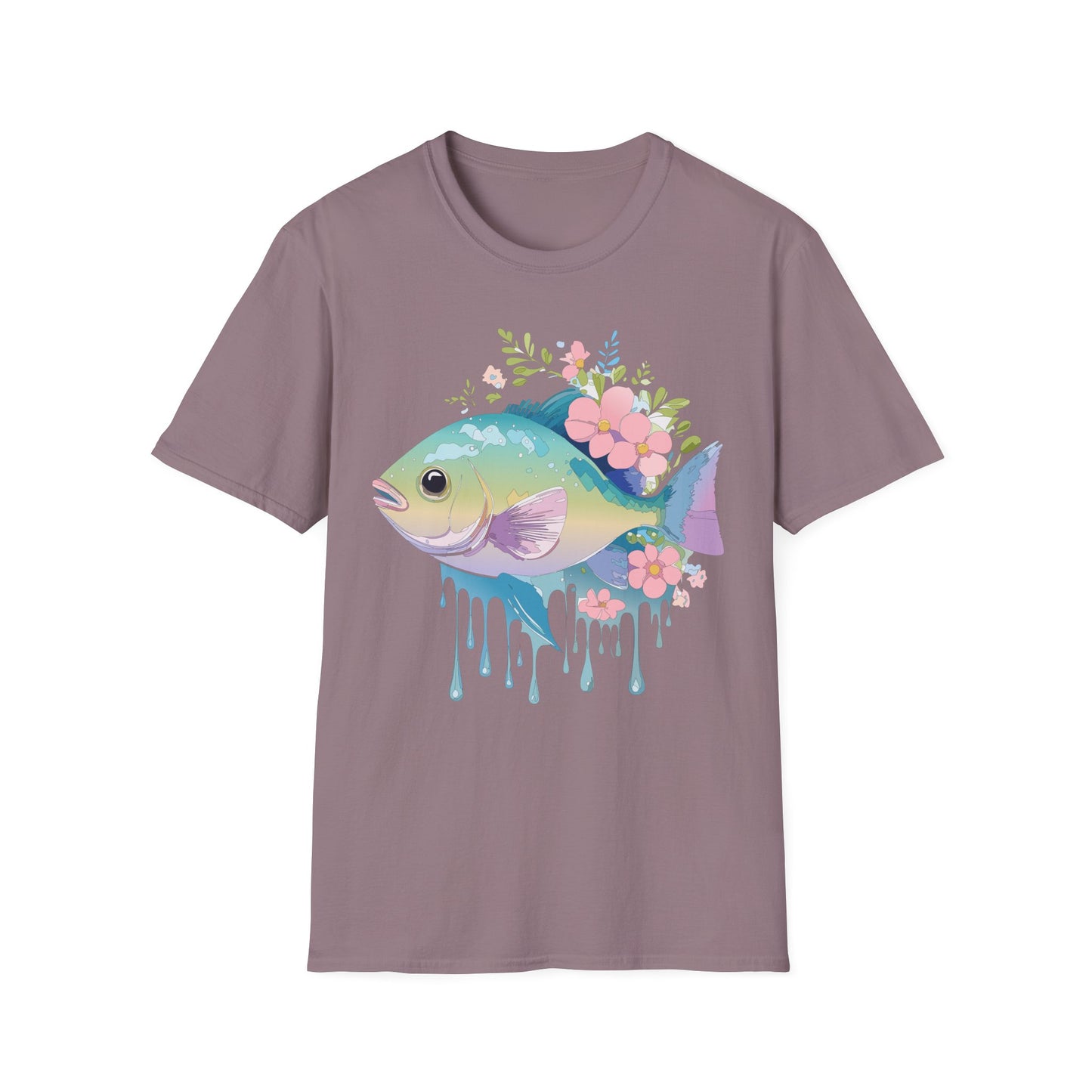 Fish Art Design Shirt, T Shirt with Fish, Graphic Shirt, Tee Shirt with Graphic Design, Shirt with Fish Graphic Art