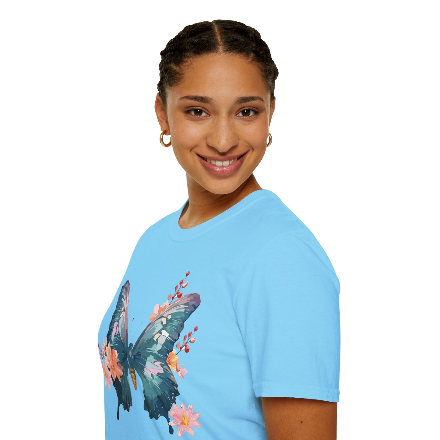 Butterfly Shirt, T Shirt with Butterfly, Monarch Shirt