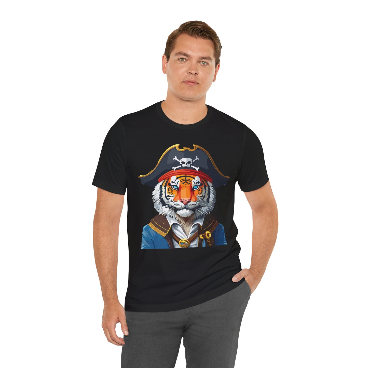 Unisex Animal Shirt, Tee Shirt with Animals, Art Design Tee Shirt, Wild Animals Shirt