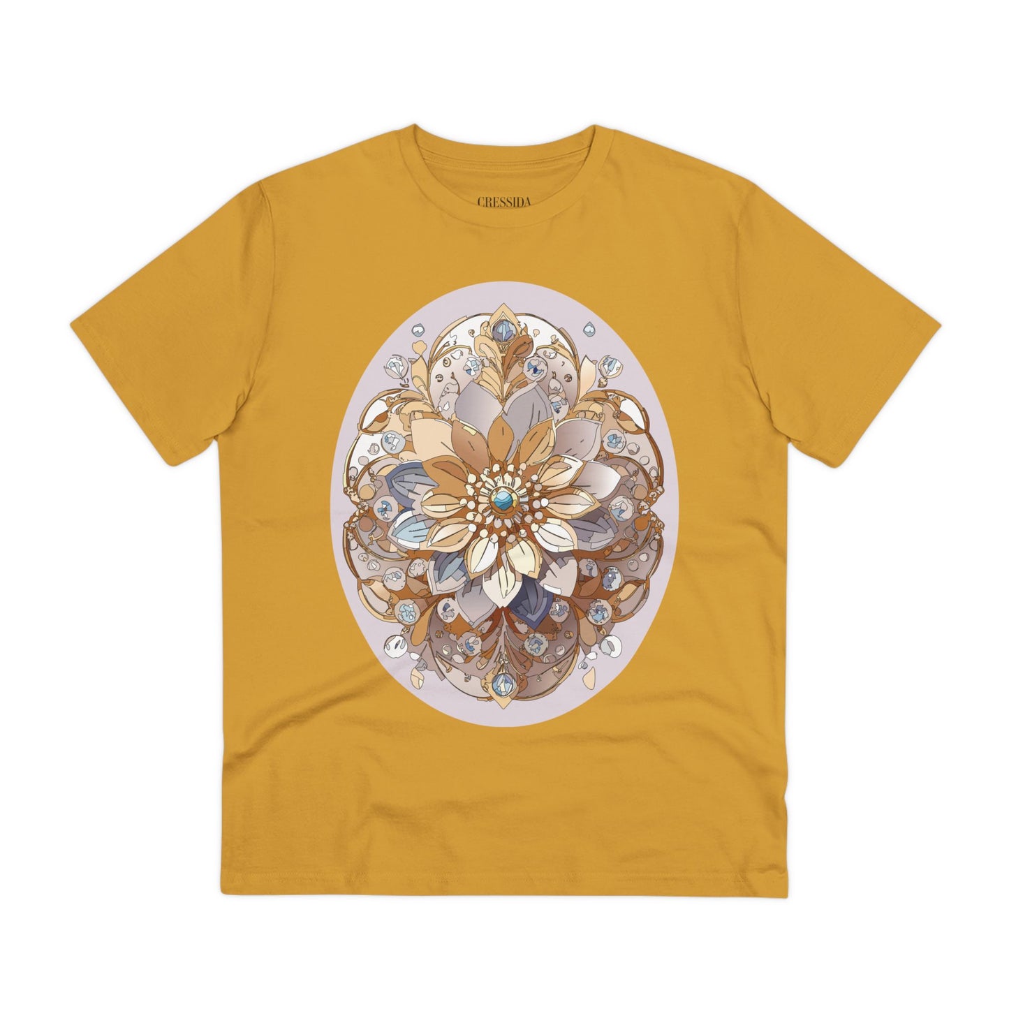 Organic T-shirt with Flower